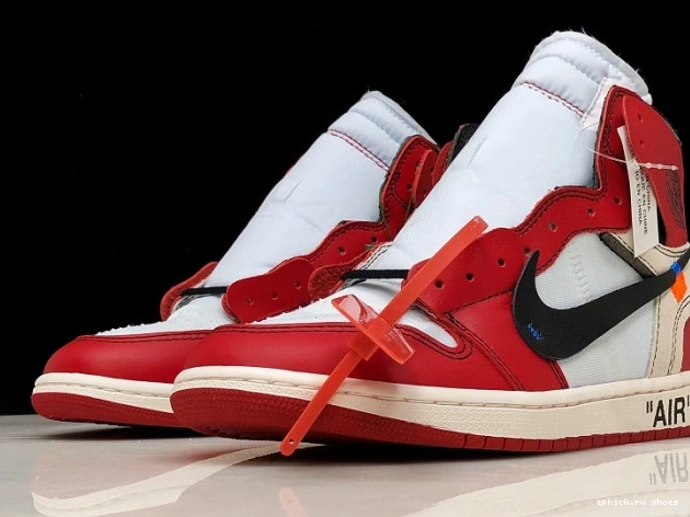 Rep Retro The 1 Jordan AA3834-101 Ten Air Off-White Chicago 0821